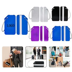 Aluminum Name Tag Travel Accessory