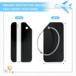 Aluminum Name Tag Travel Accessory - 6