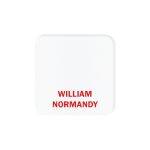 Aspen Metal Name Badge (Custom sized between 3 and 6 sq. in.) - 1