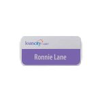 Aspen Metal Standard Name Badge (Standard Size 1-1/2" x 3")