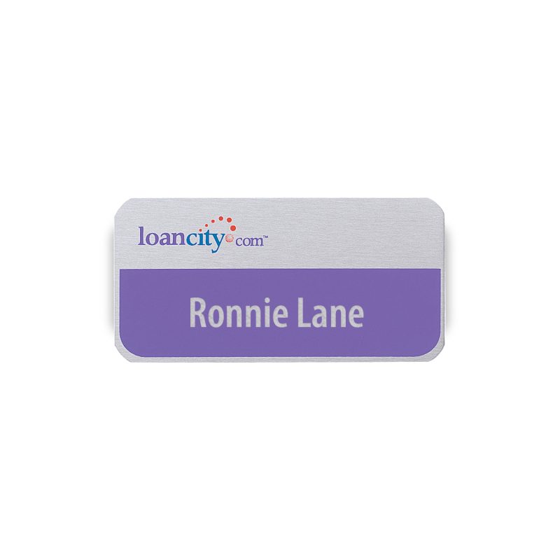 Aspen-Metal-Standard-Name-Badge-Standard-Size-1-12-x-3-ASPS2 Aspen Metal Standard Name Badge (Standard Size 1-1/2" x 3")