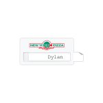 Atlanta Reusable Economy Name Badge (Standard Size 3" x 1-1/2")