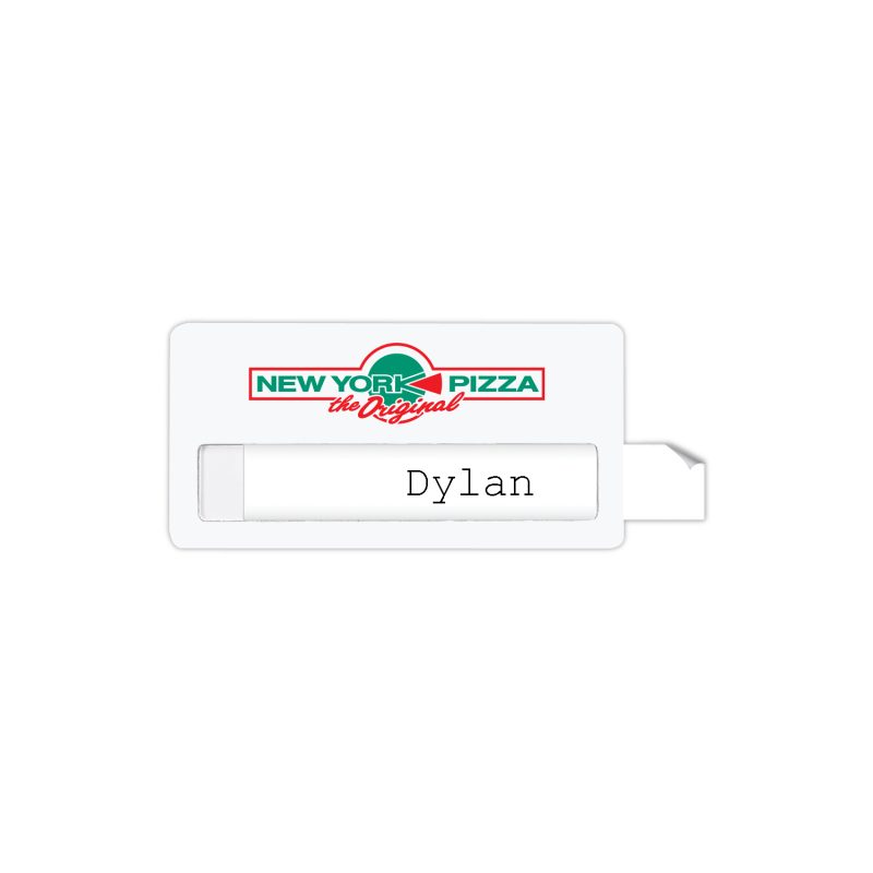 Atlanta Reusable Economy Name Badge (Standard Size 3" x 1-1/2")