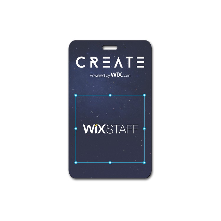 Atlas Plastic Name Badge (3"X5") - 1