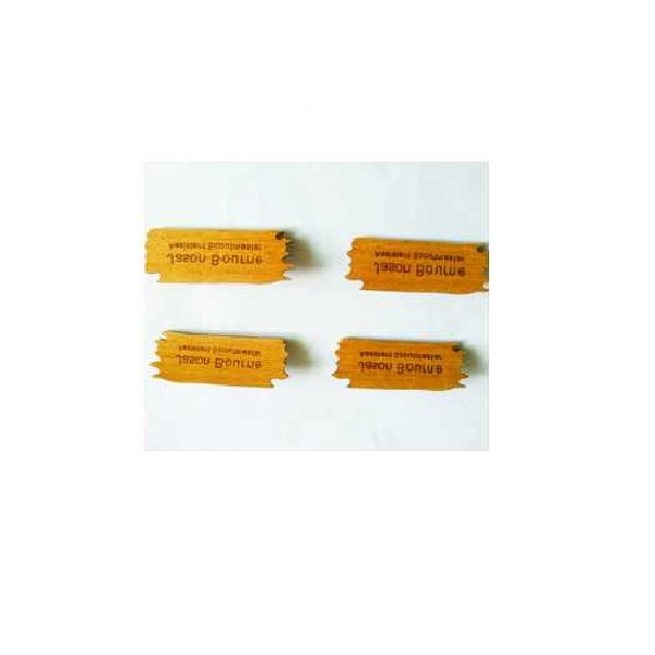 Beech Wood Name Tag w/Magnet