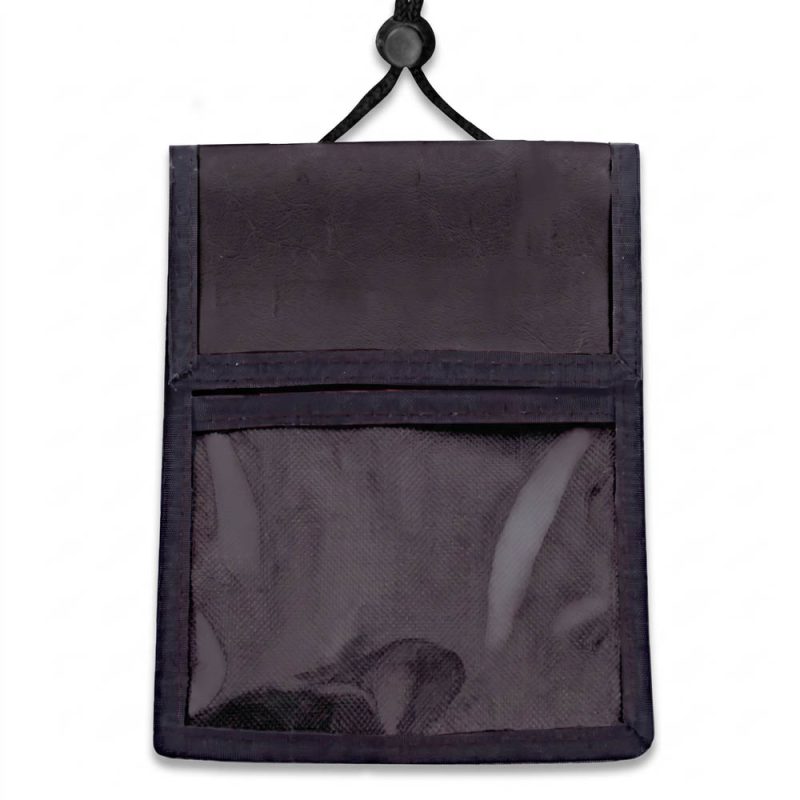 Black Trim Multi Pocket Credential Wallet - 1