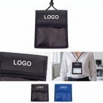 Black Trim Multi Pocket Credential Wallet