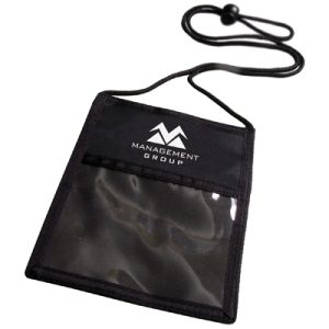 Blank 3-Pocket Credential Wallet (4.88" x 6.19")