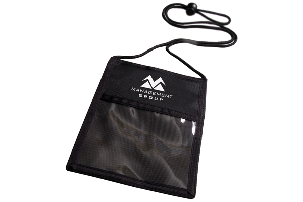 Blank 3-Pocket Credential Wallet (4.88" x 6.19")