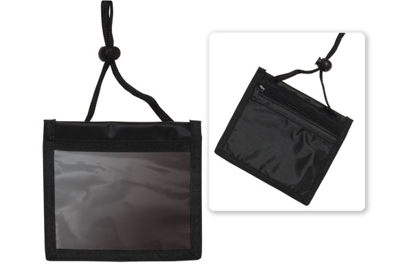 Blank 3-Pocket Credential Wallet (5.00" x 4.25")