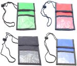 Blank Event Badge Holder Pouch Neck Wallet