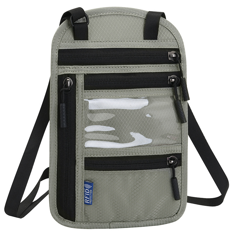 Blocking Stash Neck Wallet Travel Pouch Passport Holder - 5