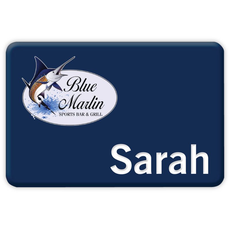 Chicago Plastic Express Name Badge (Standard size 2" x 3")