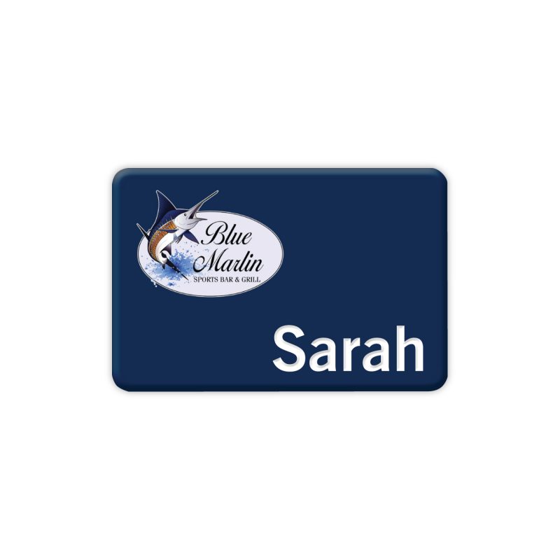 Chicago Plastic Standard Name Badge (Standard Size 2" x 3")