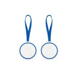 Circular Blank Name Tag Pendant (Recycled Felt Keychain) - 4