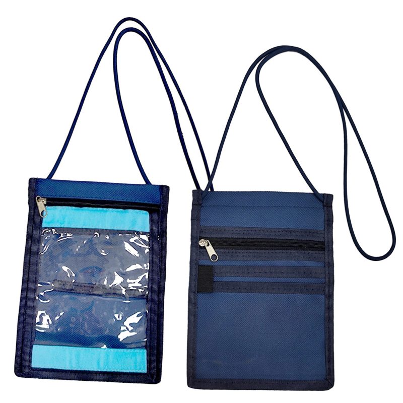 Classic Polyester Neck Wallet - 1