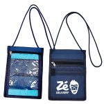 Classic Polyester Neck Wallet