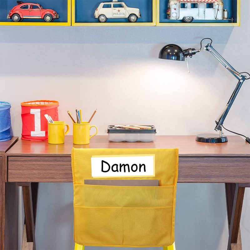 Classroom Chair Back Pocket w/Name Tag - 2