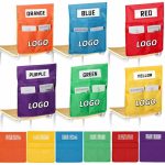 Classroom Chair Back Storage Bag Strap W/Name Tag