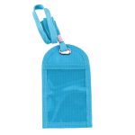 Clear Pocket Neck Wallet with Mesh Pocket on Back - 1