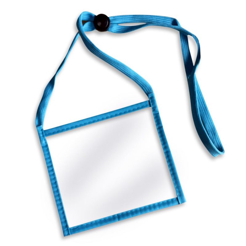 Clear Window Neck Wallet - 1