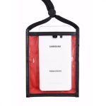Clear Window Neck Wallet with Zipper Pocket (4.25" x 3.15") - 1