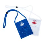 Clear Window Pocket Neck Wallet (4" x 3")