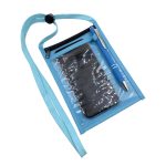 Clear Window Pocket with Back Zipper Neck Wallet (4.5 x 3.5") - 1