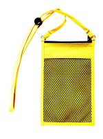 Clear Window with Zipper Pouch Neck Wallet (5" x 5")