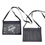 Clear window and Zipper Pocket 7"x 5.1" Neck wallet