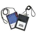 "Closer" 420D Polyester 5 Function Trade Show Badgeholder & Neck Wallet - 1
