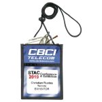 "Closer" 420D Polyester 5 Function Trade Show Badgeholder & Neck Wallet - 2