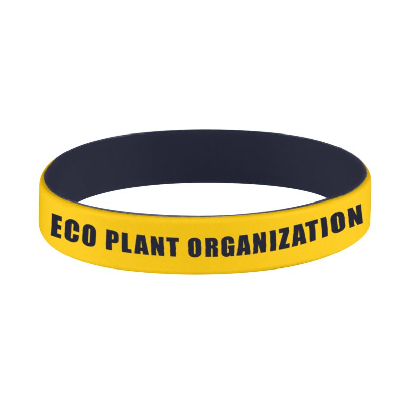 Colored Letter Silicone Bracelet - 3