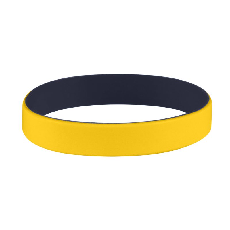 Colored Letter Silicone Bracelet - 4