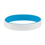 Colored Letter Silicone Bracelet - 6