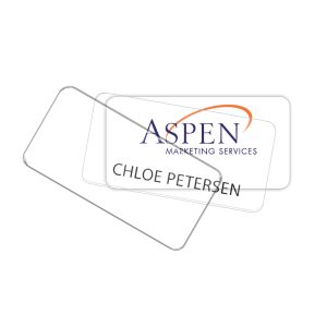 Complete Click-It Reusable Name Badge (Standard Size 1-1/2" x 3")