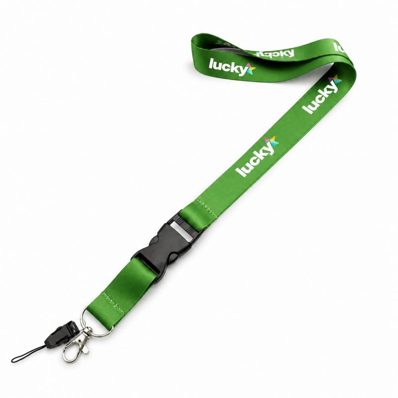 Custom 22" Nylon Detachable Badge Credential Accessory Carry Neck Strap