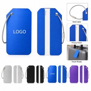 Custom Aluminum Travel Name Tag Travel Accessory