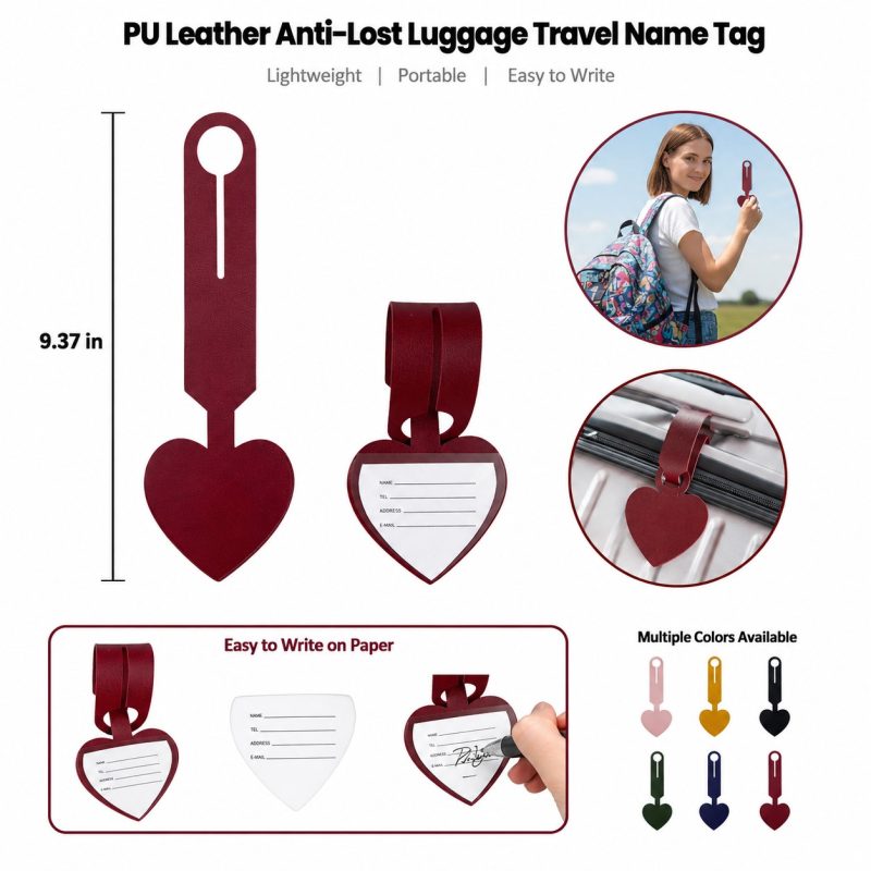 Custom Anti Lost Luggage Travel Name Tag - 1