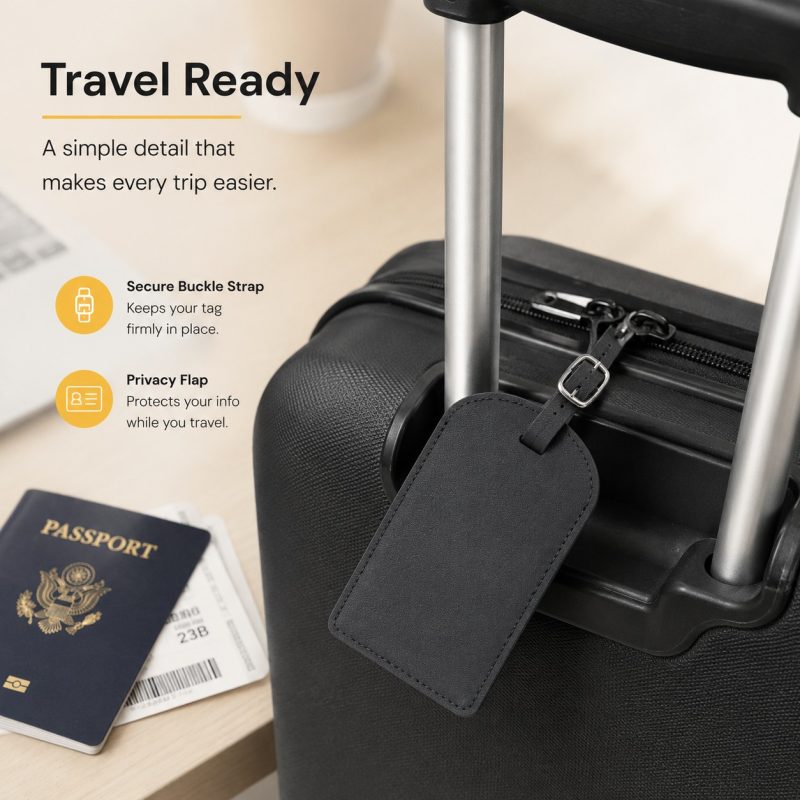 Custom Journey Travel Name Tag - 4