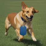 Custom Logo PVC Keychain Soft Plastic Dog Tag Pet Name Tag - 3