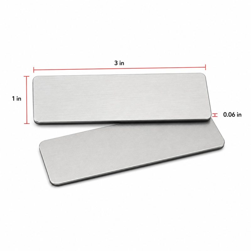 Custom Metallic Travel Name Tag - 1