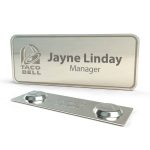 Custom Name Tag- Imported (2.5" x 1") - 1