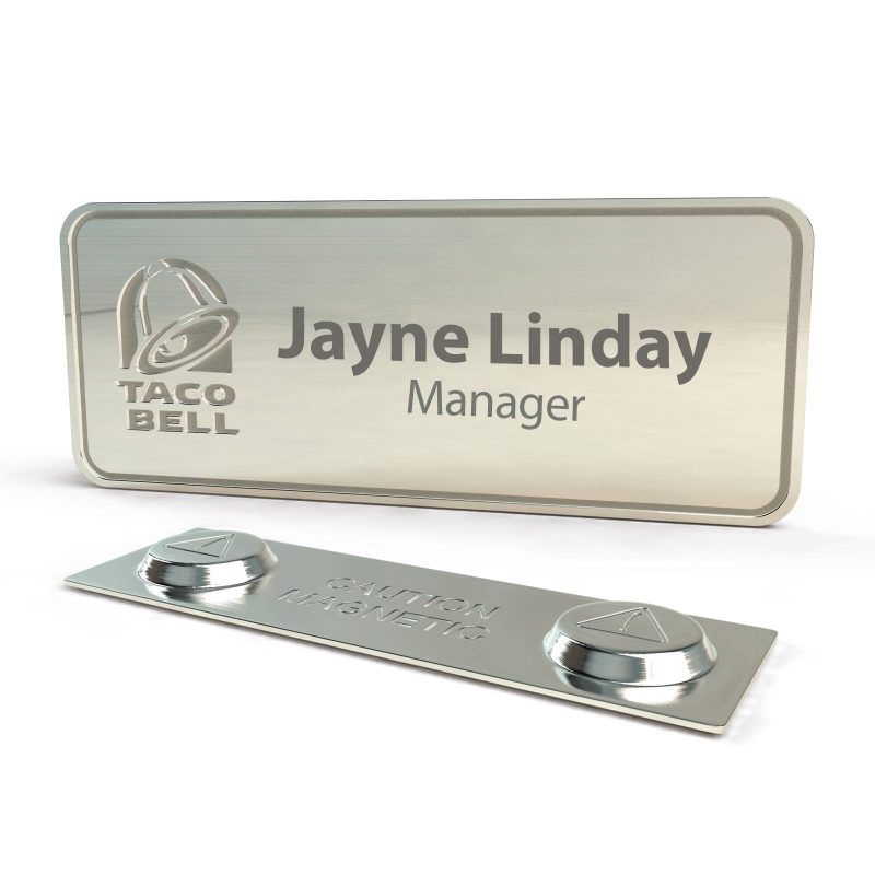 Custom Name Tag- Imported (2.5" x 1") - 1