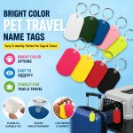 Custom PVC Retro Pet Travel Name Tag - 4
