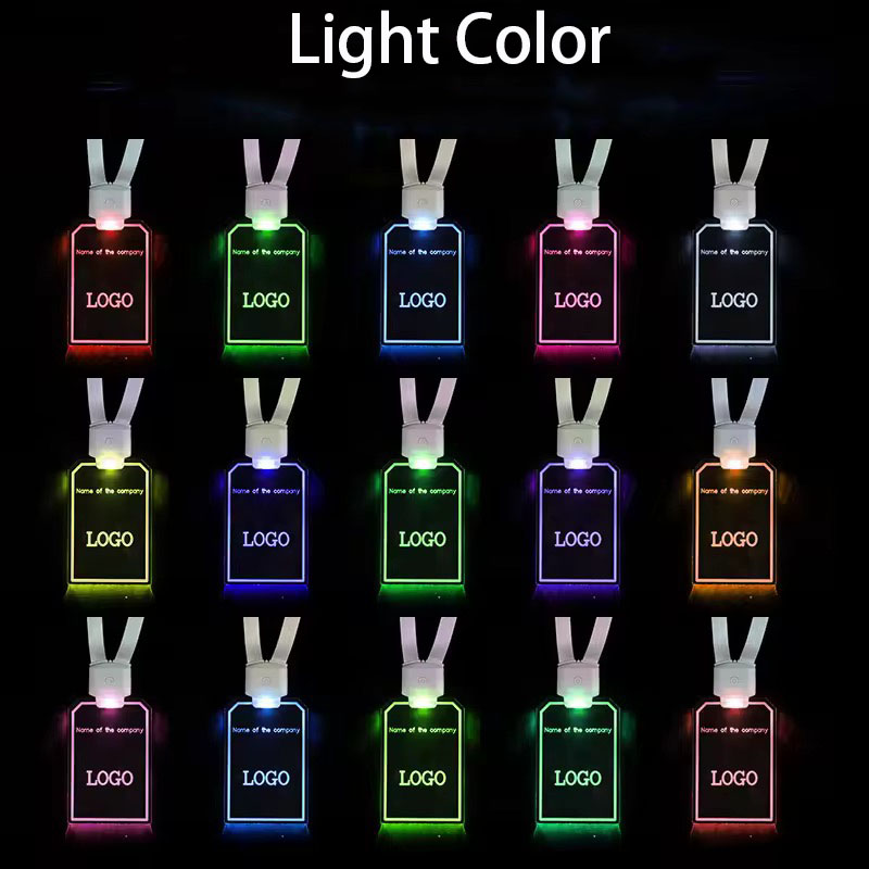 Custom Party Club LED Name Tag - 2