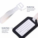 Custom Plastic Suitcase Travel Name Tag - 2
