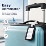 Custom Plastic Suitcase Travel Name Tag - 3