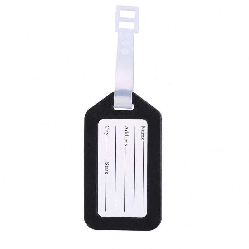 Custom Plastic Suitcase Travel Name Tag - 5