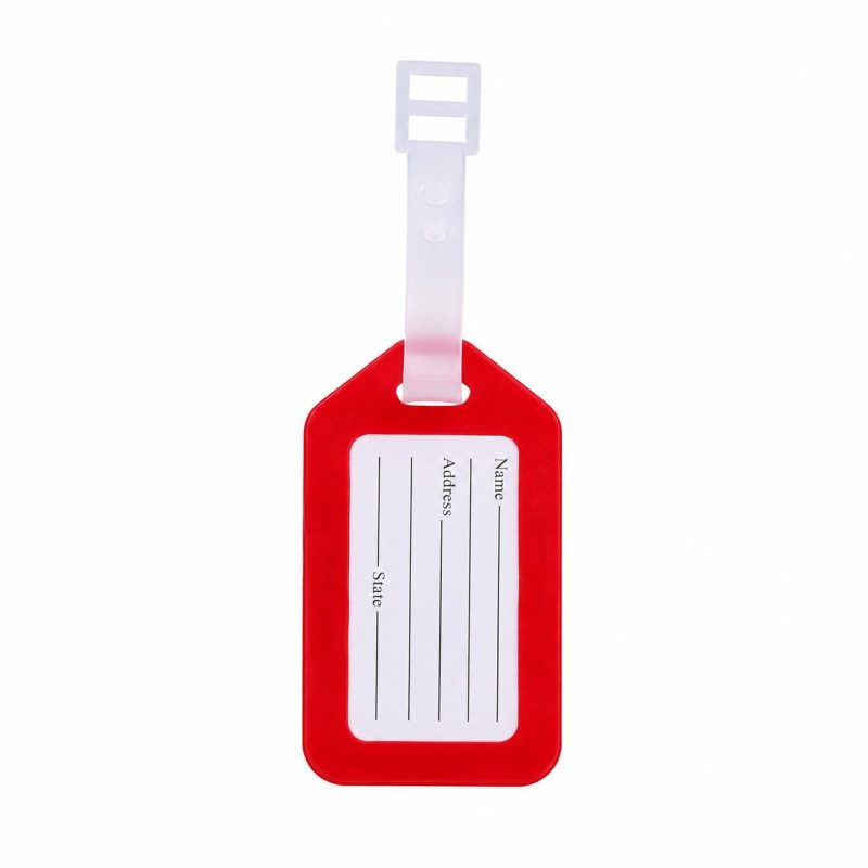 Custom Plastic Suitcase Travel Name Tag - 6